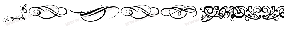 Filigrees and Ornaments ST字体转换